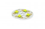 XTE White 4UP R5 6500K 24mm Board